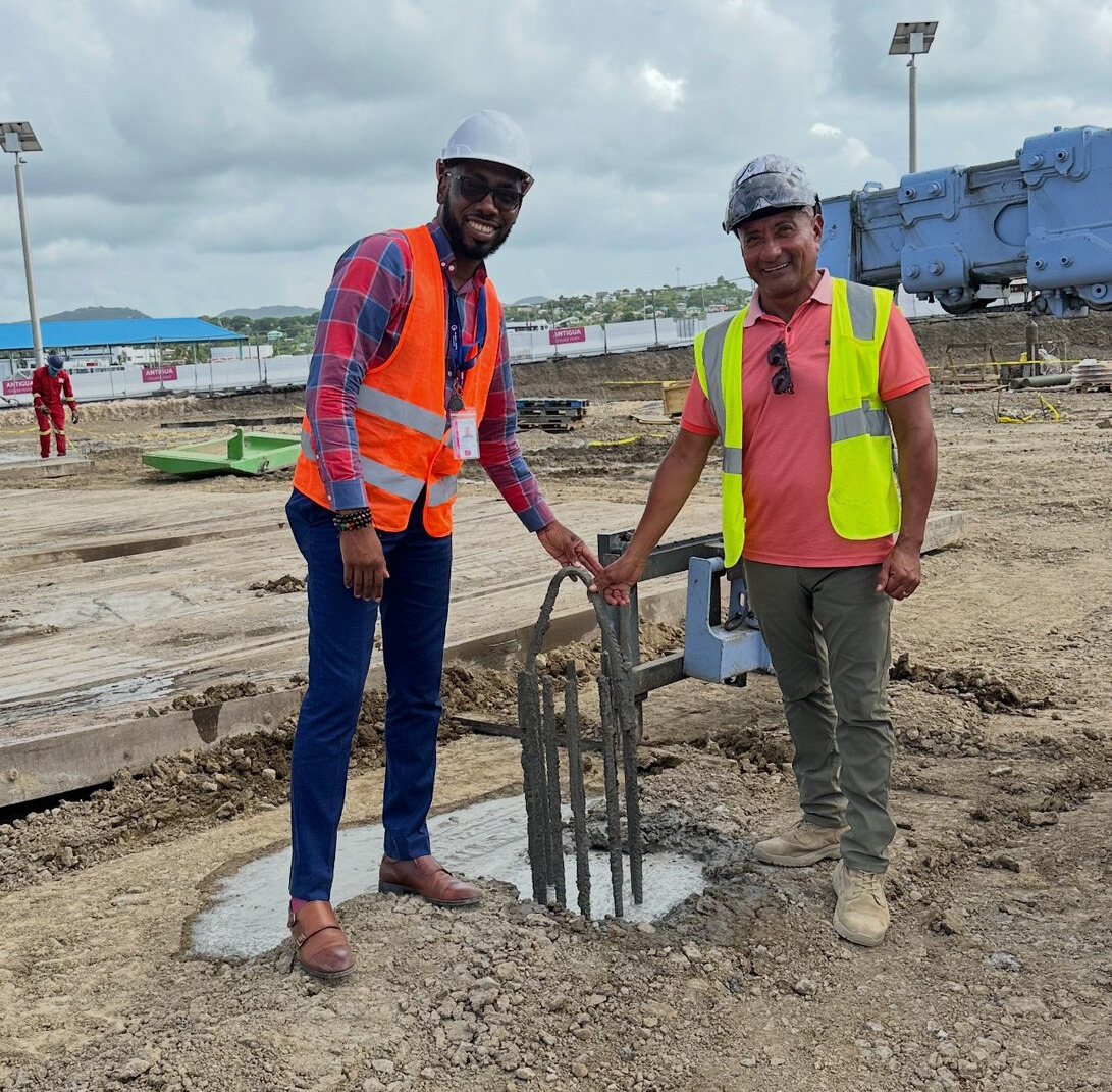 Photo 2 (June 11, 2025) Piling Phase Completed At Antigua Cruise Port Upland Development Edited