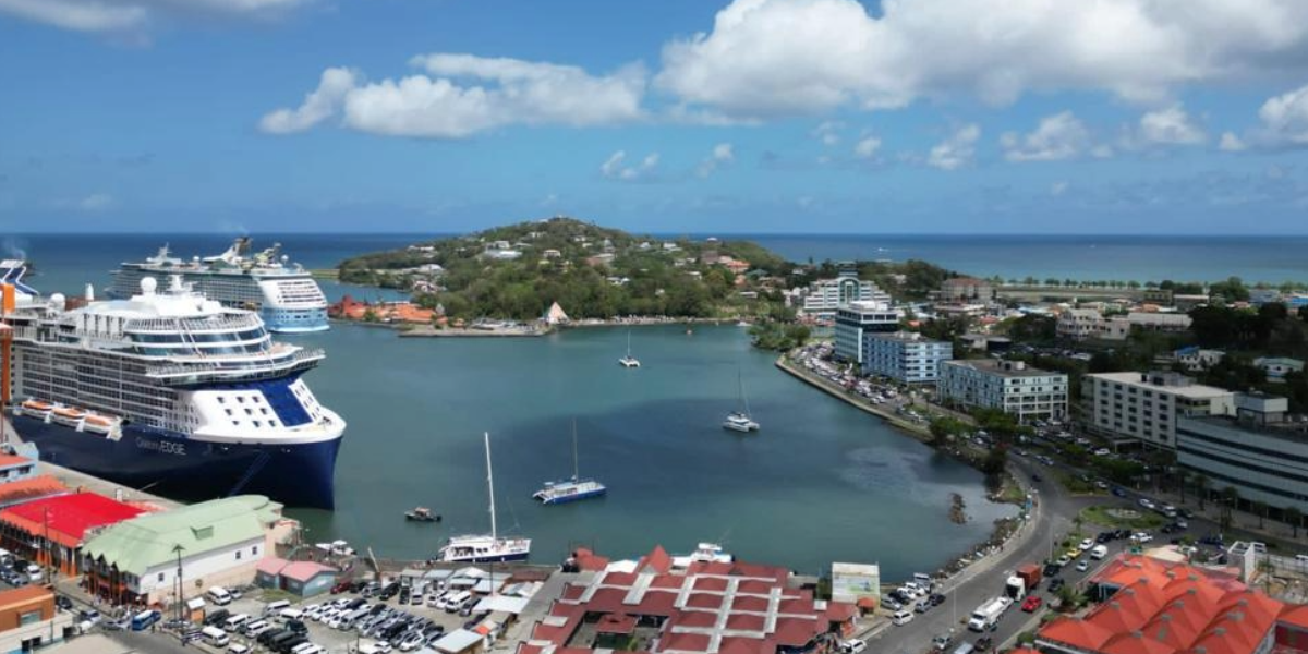 Port Castries And Pointe Seraphine